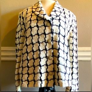 St. John Knit Boucle Jacket